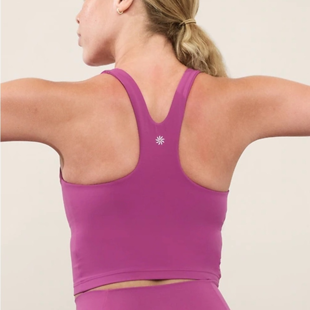 Athleta Magenta Sports Bra